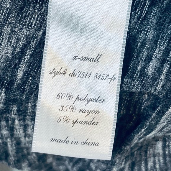 Alya - Knee‎ Length Sleeveless Gray Dress - XS - Picture 6 of 8